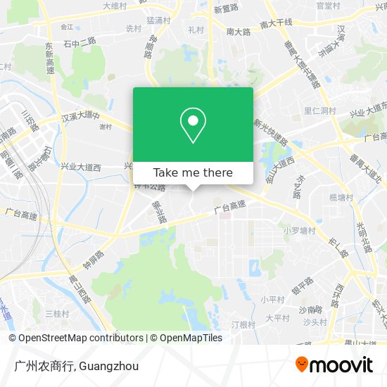 广州农商行 map