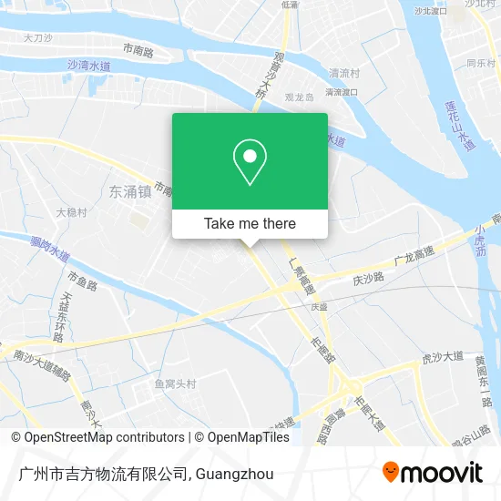 广州市吉方物流有限公司 map