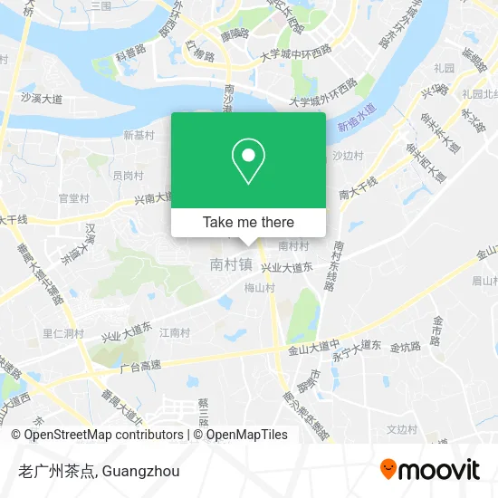 老广州茶点 map