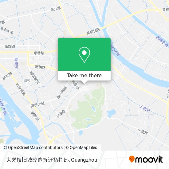 大岗镇旧城改造拆迁指挥部 map