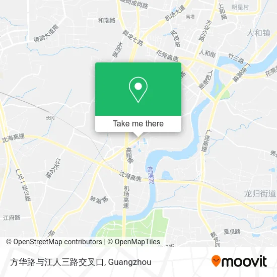 方华路与江人三路交叉口 map