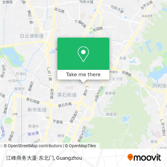 江峰商务大厦-东北门 map