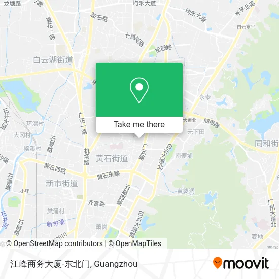 江峰商务大厦-东北门 map