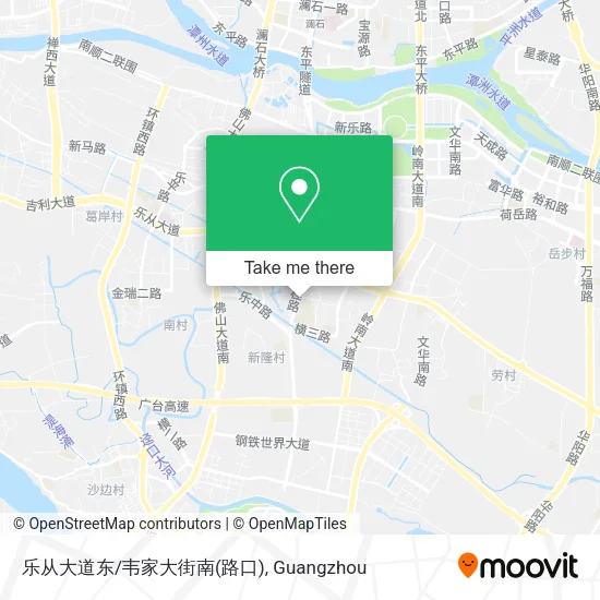 乐从大道东/韦家大街南(路口) map