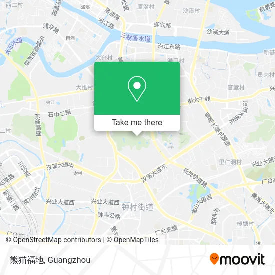 熊猫福地 map