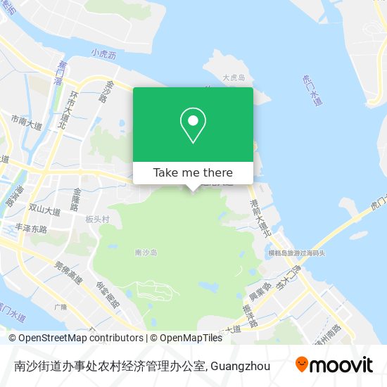 南沙街道办事处农村经济管理办公室 map