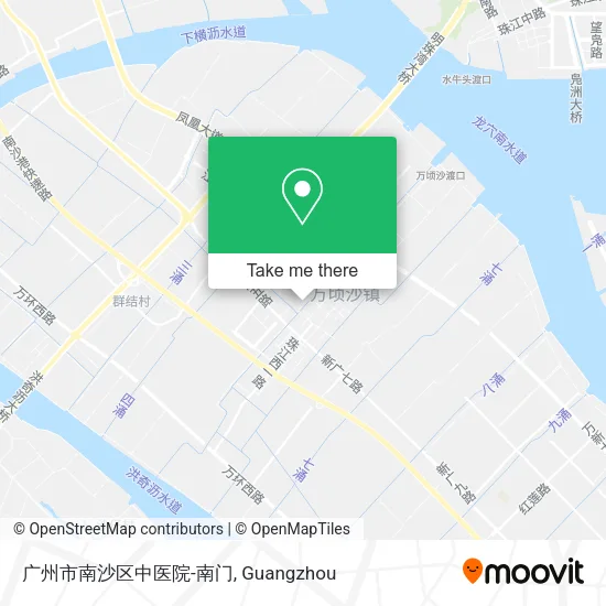 广州市南沙区中医院-南门 map