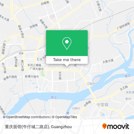 重庆面馆(牛仔城二路店) map