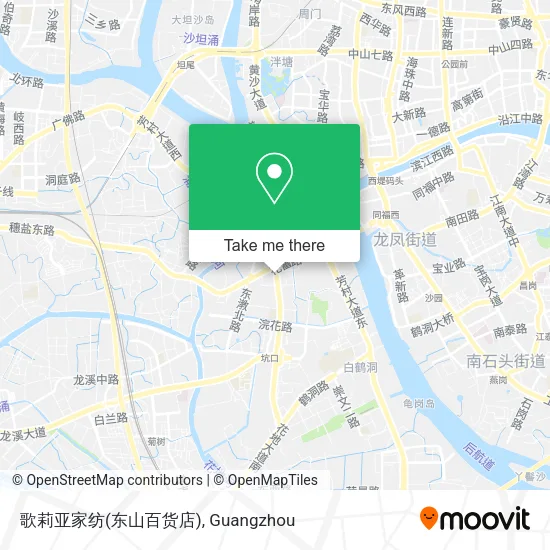 歌莉亚家纺(东山百货店) map