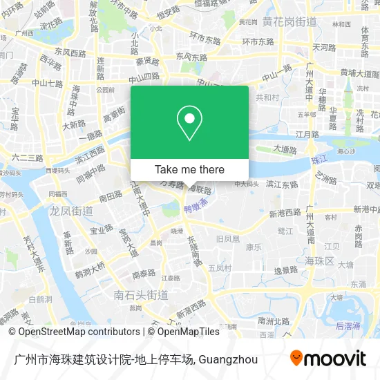 广州市海珠建筑设计院-地上停车场 map