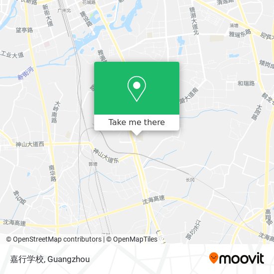 嘉行学校 map