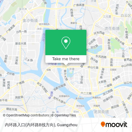 内环路入口(内环路B线方向) map