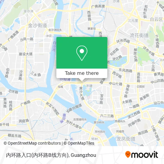 内环路入口(内环路B线方向) map