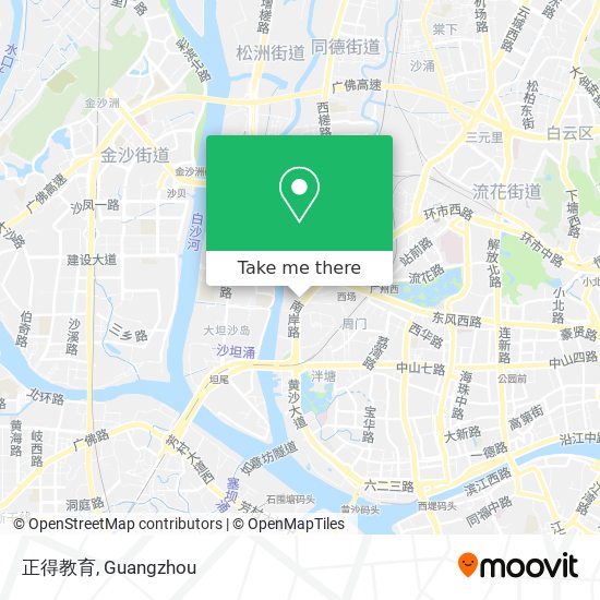 正得教育 map