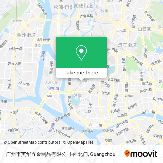 广州市英华五金制品有限公司-西北门 map