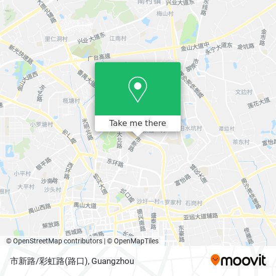 市新路/彩虹路(路口) map