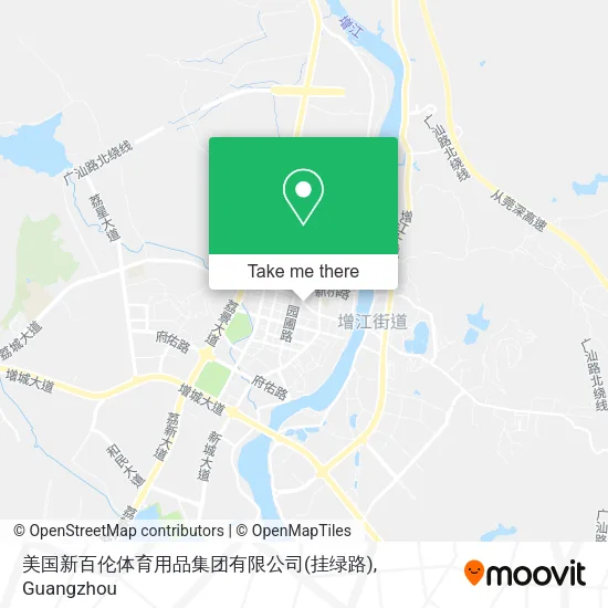 美国新百伦体育用品集团有限公司(挂绿路) map