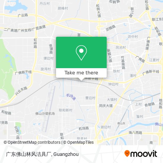 广东佛山林风洁具厂 map