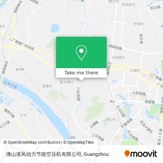 佛山港风动力节能空压机有限公司 map