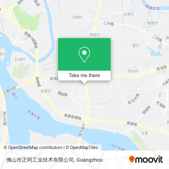 佛山市正冈工业技术有限公司 map