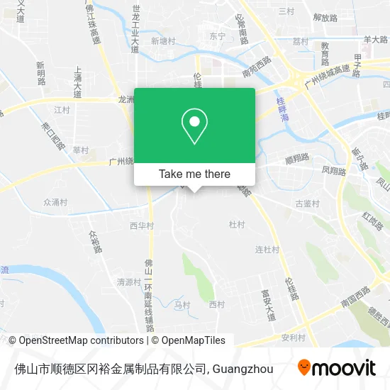 佛山市顺德区冈裕金属制品有限公司 map