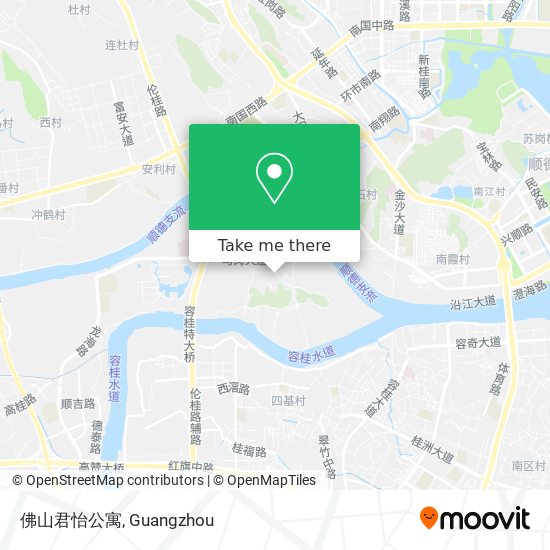 佛山君怡公寓 map