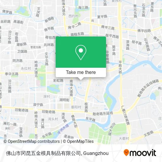 佛山市冈昆五金模具制品有限公司 map