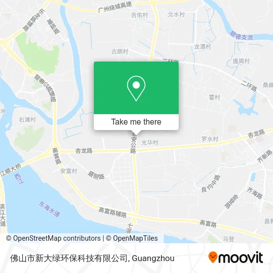 佛山市新大绿环保科技有限公司 map