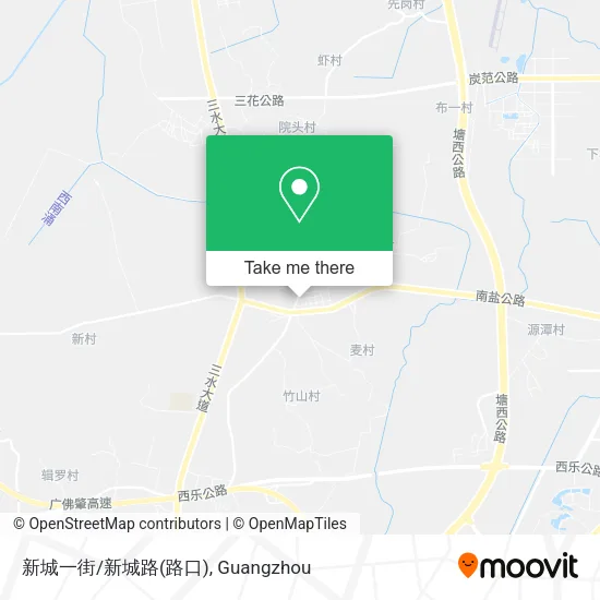新城一街/新城路(路口) map