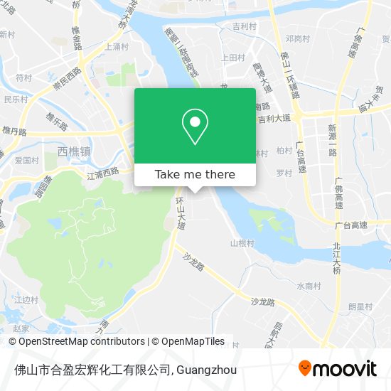 佛山市合盈宏辉化工有限公司 map