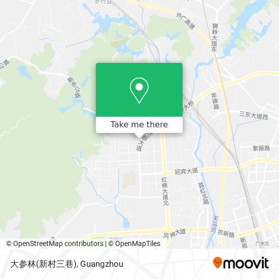 大参林(新村三巷) map