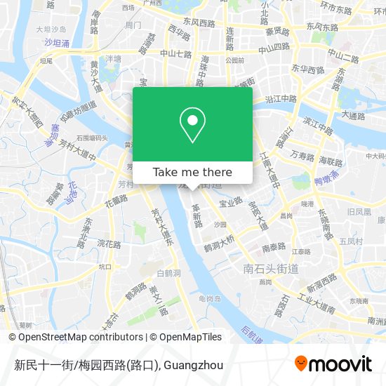 新民十一街/梅园西路(路口) map
