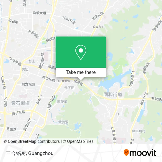 三合铭厨 map