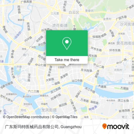 广东斯玛特医械药品有限公司 map
