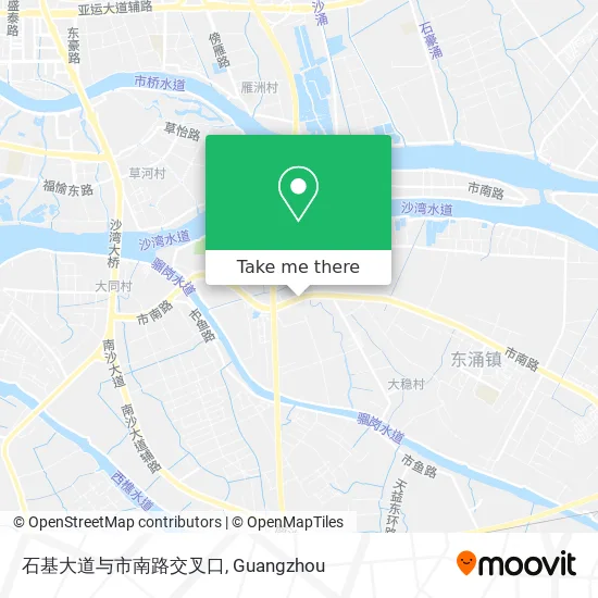 石基大道与市南路交叉口 map