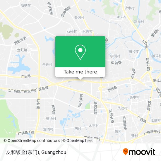 友和钣金(东门) map