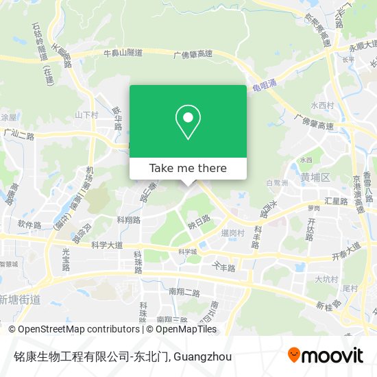 铭康生物工程有限公司-东北门 map