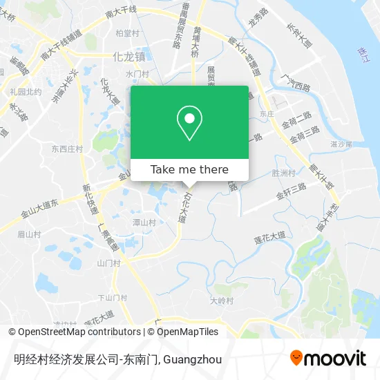 明经村经济发展公司-东南门 map