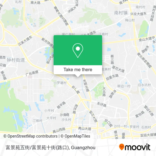 富景苑五街/富景苑十街(路口) map