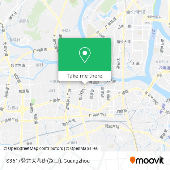 S361/登龙大巷街(路口) map