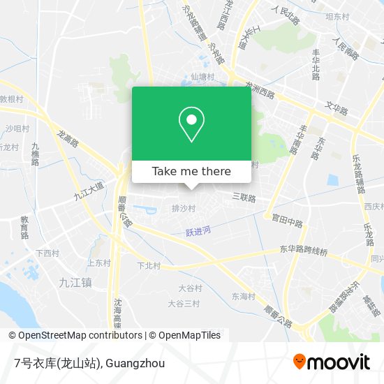 7号衣库(龙山站) map