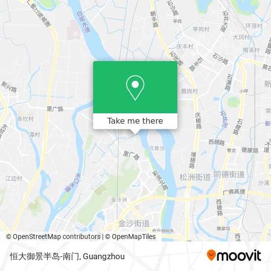 恒大御景半岛-南门 map