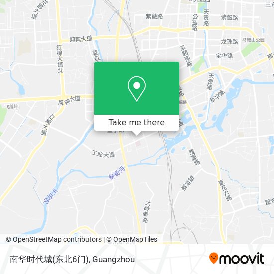 南华时代城(东北6门) map