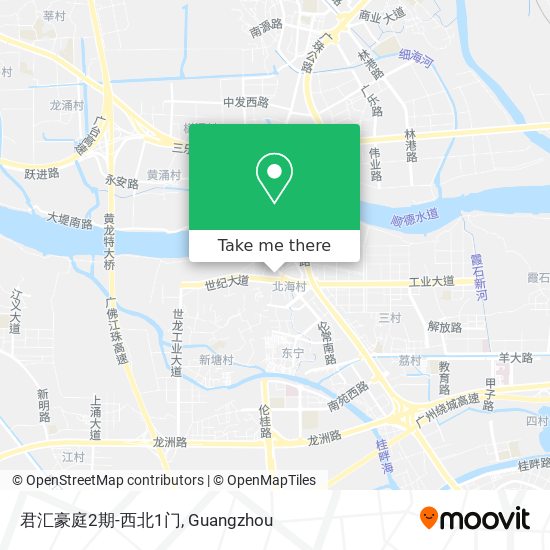 君汇豪庭2期-西北1门 map