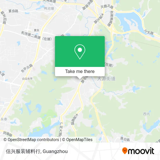 信兴服装辅料行 map