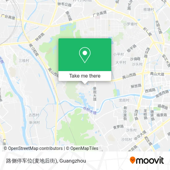 路侧停车位(麦地后街) map