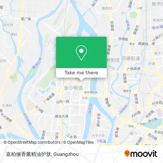 嘉柏俪香薰精油护肤 map