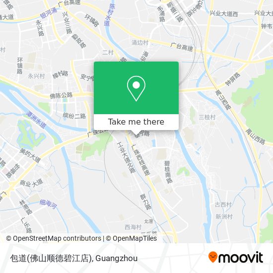 包道(佛山顺德碧江店) map