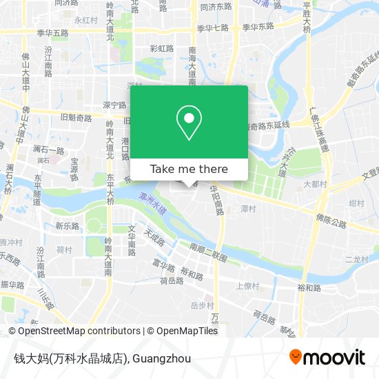 钱大妈(万科水晶城店) map