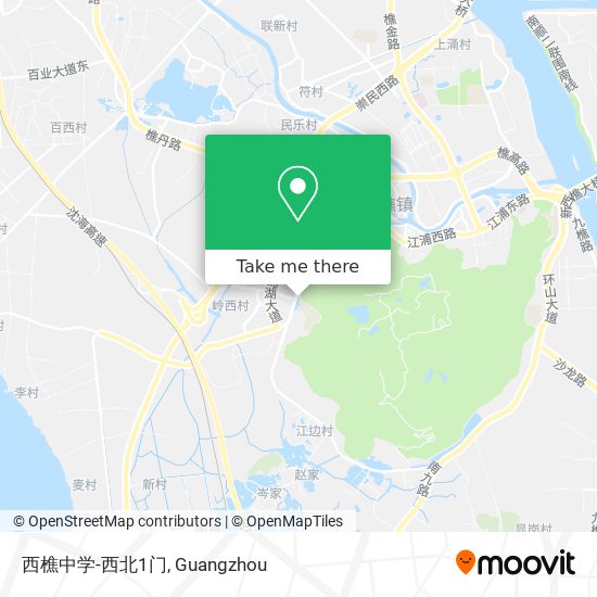 西樵中学-西北1门 map